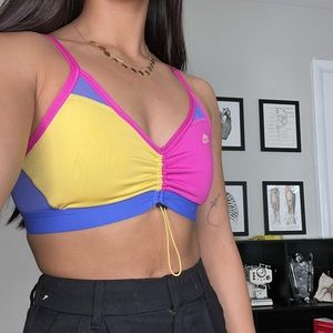 Multicolor Nike Sports Bra